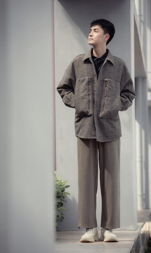 S43247847质感做旧呢料外套 商品图3