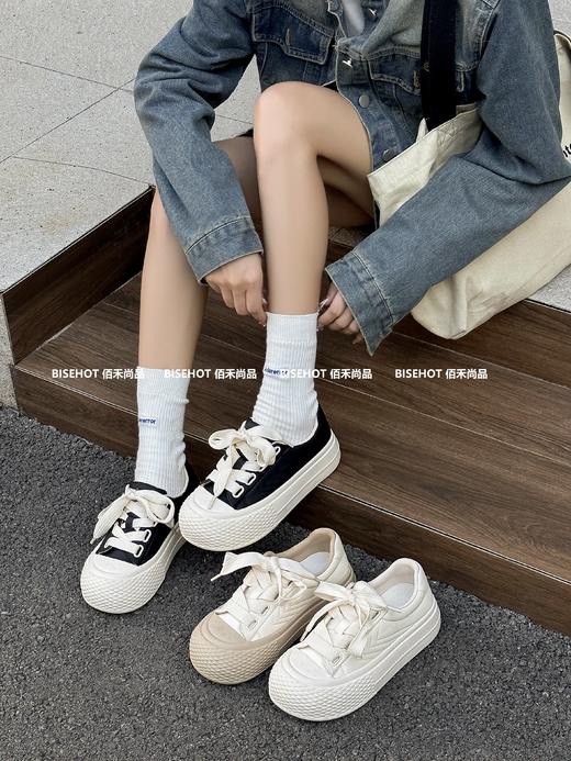新款厚底娃娃头可爱系女士休闲鞋431B43560（W） 商品图1