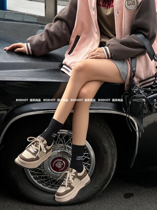 新品女士圆头厚底拼色休闲鞋431B43567（W） 商品图5