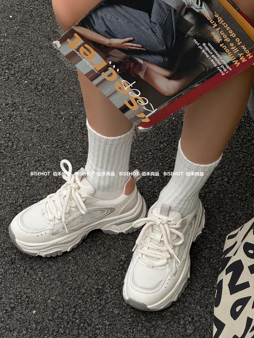 新品厚底增高显瘦女士休闲老爹鞋431B43566（W） 商品图6