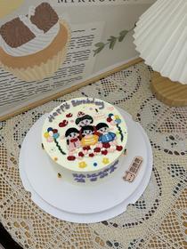 翻糖款 长辈合家欢庆祝款