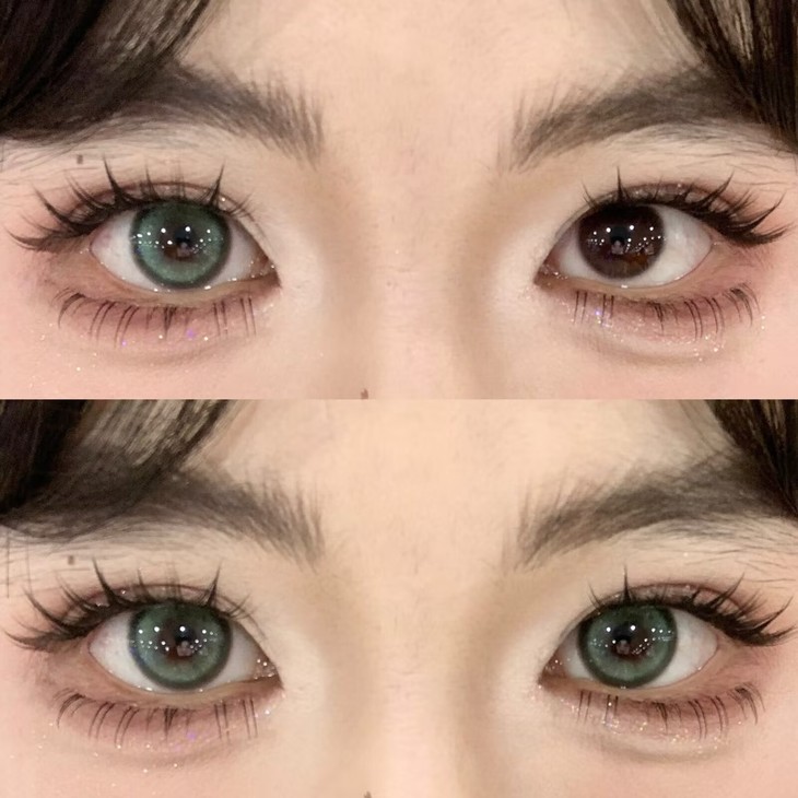 ClaireColor芥末琉璃14.5mm 绿色 年抛美瞳 清新甜飒蛇系碧眼 - VVCON美瞳网