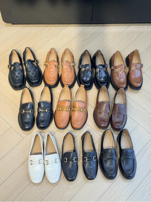 ✨✨✨【SACHA纯手工复古玛丽珍、乐福鞋合集！】✅进口牛皮，⭕️奢牌Guc*⁠i/⁣HER*⁫U同款皮料 ✅内里真皮，⁡🥰30年的老师傅纯手工制作 ✅高定防滑橡胶大底，🔥🔥⁭防滑耐磨 商品图0