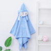🌸【兔耳朵珊瑚绒斗篷浴巾】✅多款颜色可选，❤️帽子立体耳朵 ✅连帽的斗篷设计，✨扣上暗扣就是小披风空调毯一件，✨家长宝宝都可以用~ 商品缩略图7