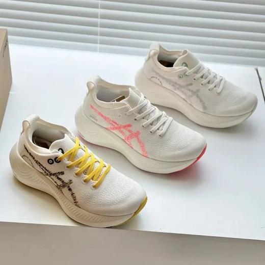 Asic*s巴黎奥运系列Nimbus mirai paris舒适百搭减震防滑耐磨低帮休闲情侣跑步鞋 商品图0