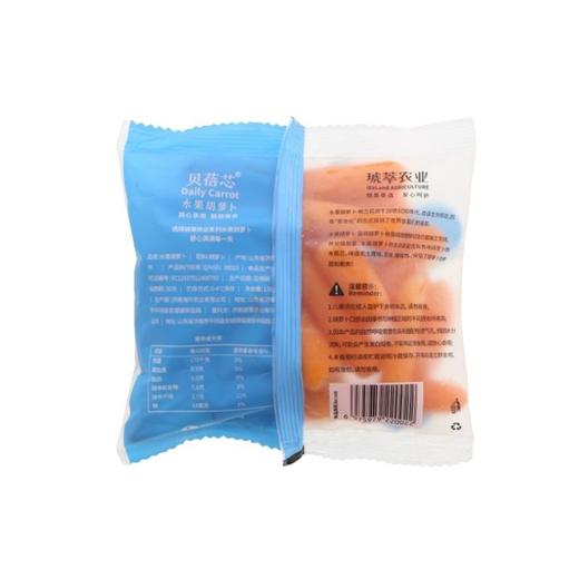 贝蓓芯 水果胡萝卜 138g/袋 商品图2