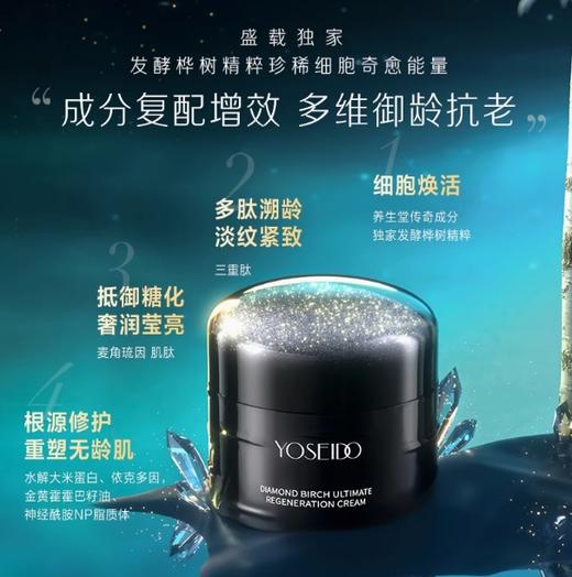 养生堂黑钻臻桦御龄精粹霜 商品图1