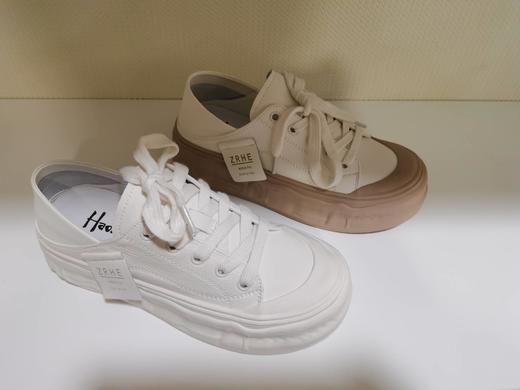 豪行春季新款23116908真皮时尚休闲女鞋单鞋 商品图0