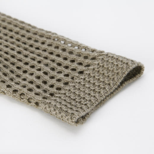 PG639斯尔丽24新款气质两件套廓形显瘦手工钩花上衣配背心裙针织连衣裙 商品图5