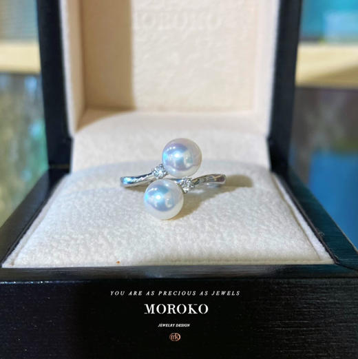 花染·珍珠戒指｜Akoya珍珠 商品图0