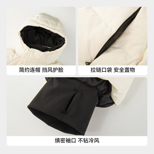 【极寒-15~-5℃】男女童科技防寒长款羽绒服外套冬季新款安奈儿童装EM445617 商品图12