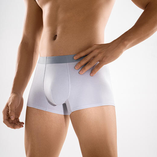 有志者UZIS运动内裤男士抑菌透气速干四角裤无痕平角裤飞逸三条装 商品图2