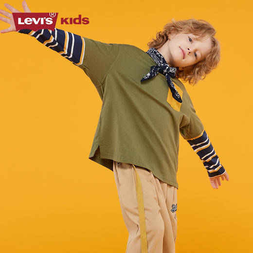 LEVIS 秋 大童小童 长袖T恤 LVB-FF-J595 商品图9