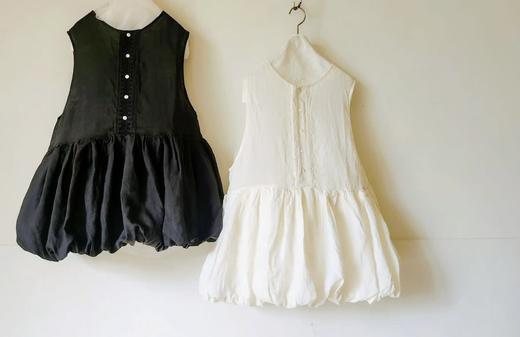 Gauze 亚麻肌理蓬蓬背心马甲 商品图13