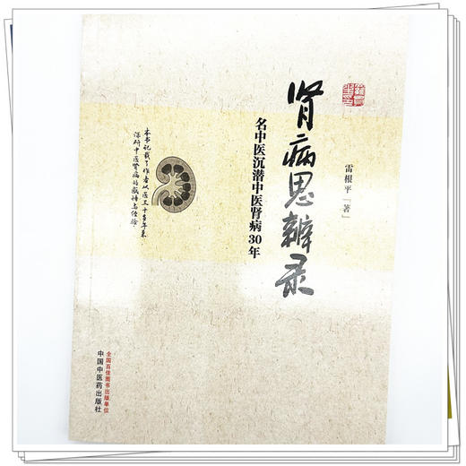 肾病思辨录：名中医沉潜中医肾病30年 雷根平 著 中国中医药出版社 商品图3