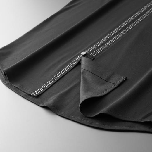 【中国风】【新款DDA】大依优型大码长袖衬衫翻领加肥加大肥佬休闲商务宽松透气上衣 商品图6