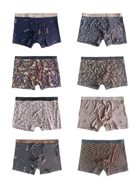 无积分赠品【特价】促销内裤杂款内裤男士平角礼盒装3301/3254/4001/3012