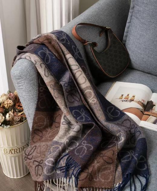 抢抢90羊毛10山羊绒low围巾超经典款 商品图10