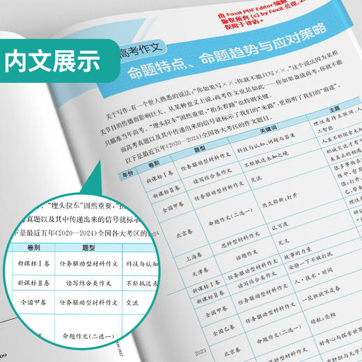 【全国高考】2025推荐 5年全国高考满分作文 商品图2