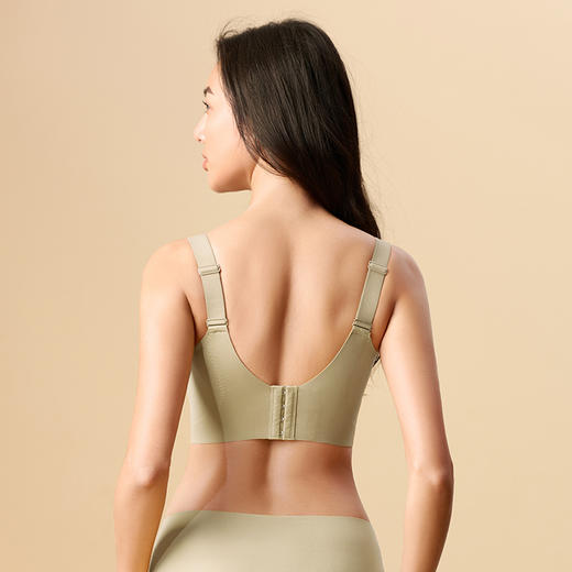 都市丽人内衣完美包容常规文胸蕾丝超薄文胸3/4杯四排扣无钢圈YBT2S5 商品图3