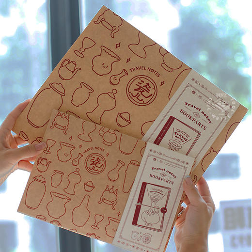 【宫里手账本】组装DIY便携旅行计划手帐本 商品图10