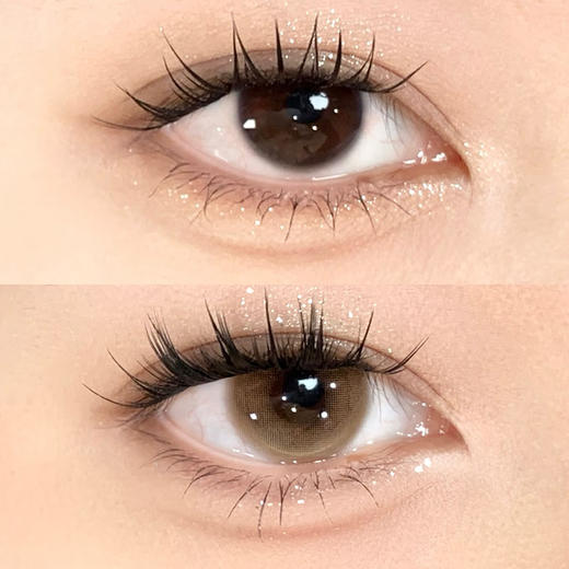 PEALOOK 蜂黄 半年抛 两片 14.0mm 参考着色 13.2mm 基弧 8.5 含水 40% 韩国进口 商品图2