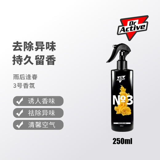 Dr.Active 炫动博士 汽车内饰除味香氛空调内饰清洁剂 有效去除烟味异味 不留痕迹 商品图3