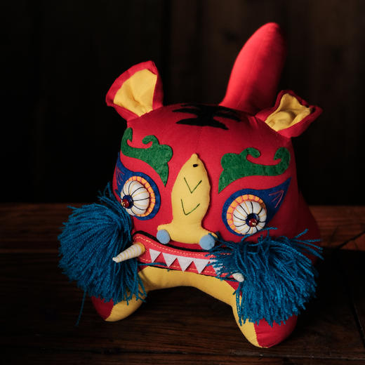 浚县万福虎 非遗技艺手工制作 传统布老虎摆件多款式可选 商品图4