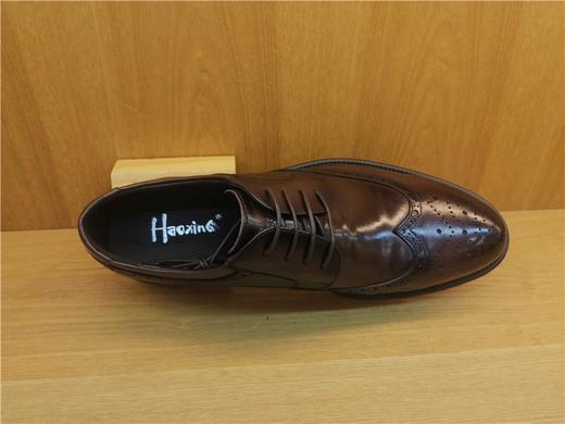 豪行商务正装真皮舒适系带男单鞋11366510 商品图2