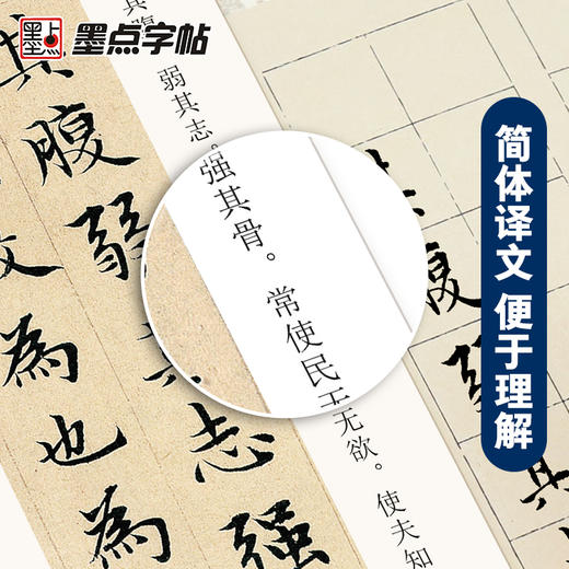 墨点字帖 近距离临摹字卡 小楷临摹字帖文征明小楷草堂十志琴赋练字帖落花诗千字文小楷灵飞赵孟俯小楷汲黯传瘦金体王羲之兰亭序 商品图2