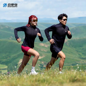 引擎鸟加厚方格动态保温透气拉绒立领外套