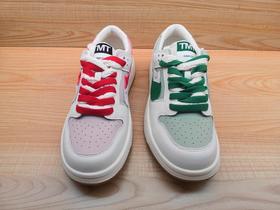 豪行真皮休闲女鞋23178015舒适平底时尚板鞋单鞋