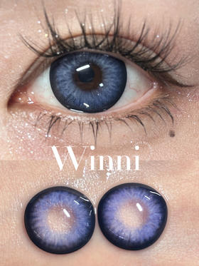 【大直径混血】D27·雪蓝水母·Winni丨14.5mm（日抛/一大盒10片装）