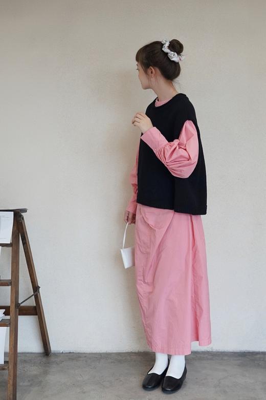 Atelier d'antan3色丝绵背心 商品图1