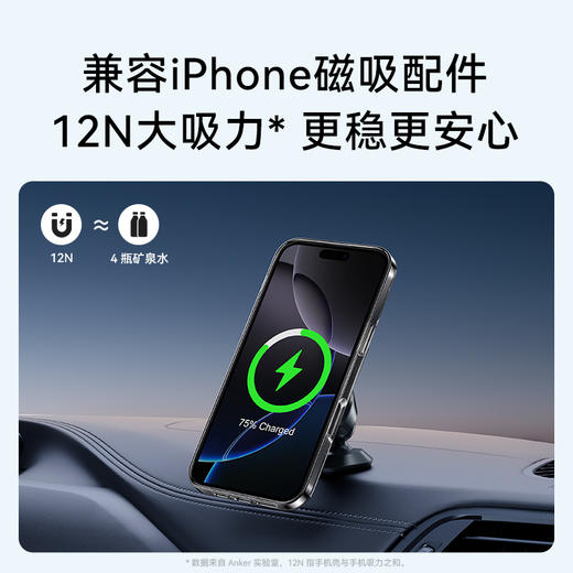 【热销】Anker安克透明磁吸手机壳幻影壳适用于iPhone13/14/15/16全系列保护套苹果充电magsafe透明pm男防摔全包max 商品图4