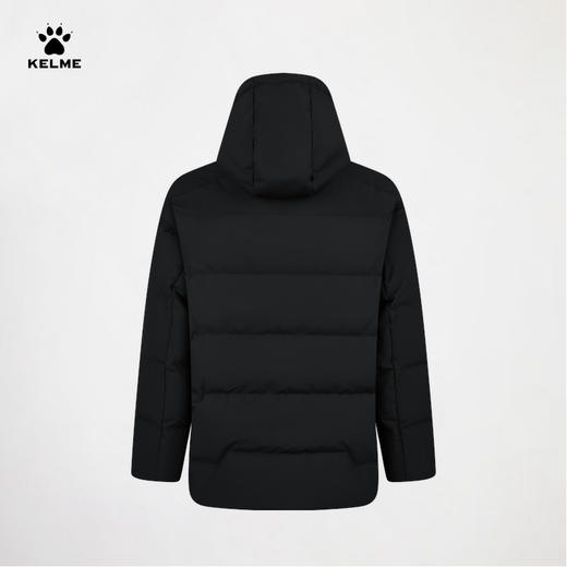 卡尔美新款旷野之幕系列男士短款连帽羽绒服 商品图1