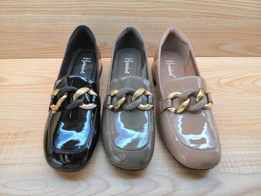 豪行真皮女鞋22349858舒适时尚低跟甜美休闲单鞋 商品图4