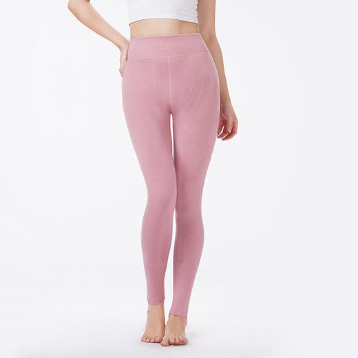 都市丽人打底裤舒暖单层裤保暖裤羊绒蛋白抗菌绒中厚九分裤一条LLT4C8 商品图1