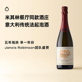 企鹅市集|意大利塔米里尼酒庄 传统法年份起泡酒2018 清新细腻蜜瓜香