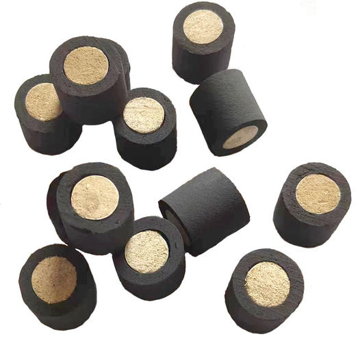 【阴阳艾柱】3cm*2.8cm无烟艾碳艾柱新品阴阳灸夹心艾柱 商品图3