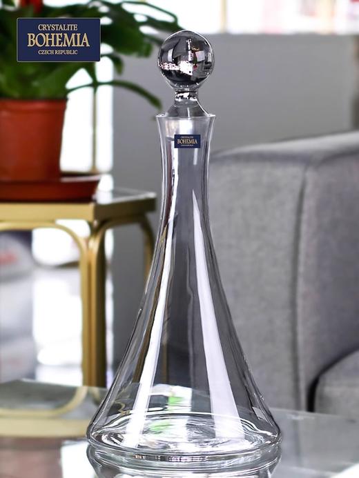 【特惠4折，仅1件，无货退款】捷克进口BOHEMIA红酒醒酒器套装家用小号奢华创意水晶玻璃醒酒壶琉璃水晶玻璃醒酒器 商品图4