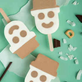 伊利妙趣小雪生 牛奶巧克力味冰淇淋65克/支*6支 冰淇淋冷饮