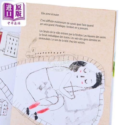 【中商原版】【法文版】法语绘本 佩内洛普不爱说话 Pénélope ne parle pas 法文原版 Luca Tortolini 绘本 商品图2