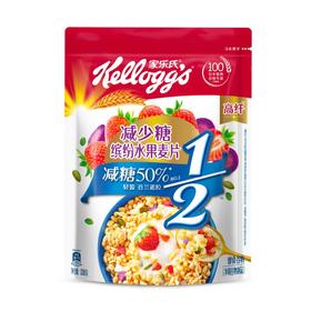 家乐氏减少糖水果麦片338g/盒