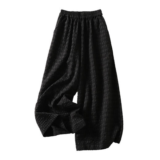 GYH 720韩系慵暖夹棉格子休闲裤 商品图4