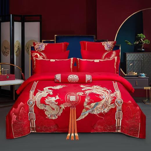 甄选全棉御喜婚庆四件套G117680018 商品图9