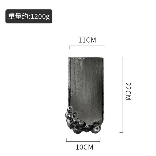 同城甄选ZUO玻璃花瓶果盘花瓶高级感 商品图8