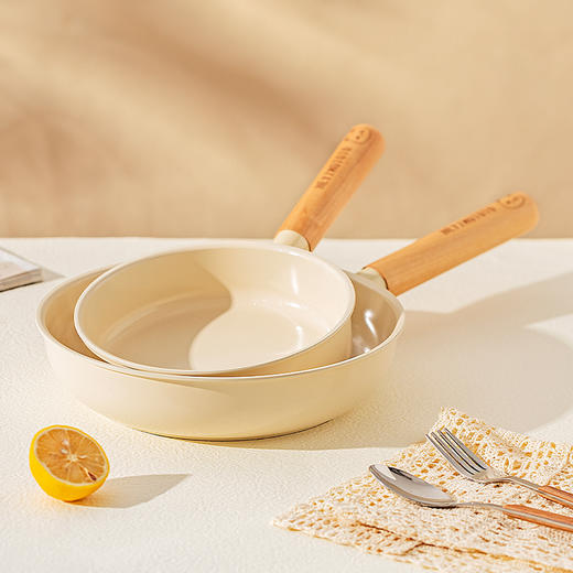 摩登主妇mototo熊猫陶瓷平底锅不粘锅煎锅家用煎饼煎蛋神器电磁炉 商品图3