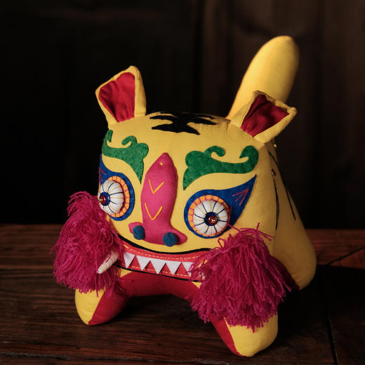 浚县万福虎 非遗技艺手工制作 传统布老虎摆件多款式可选 商品图2