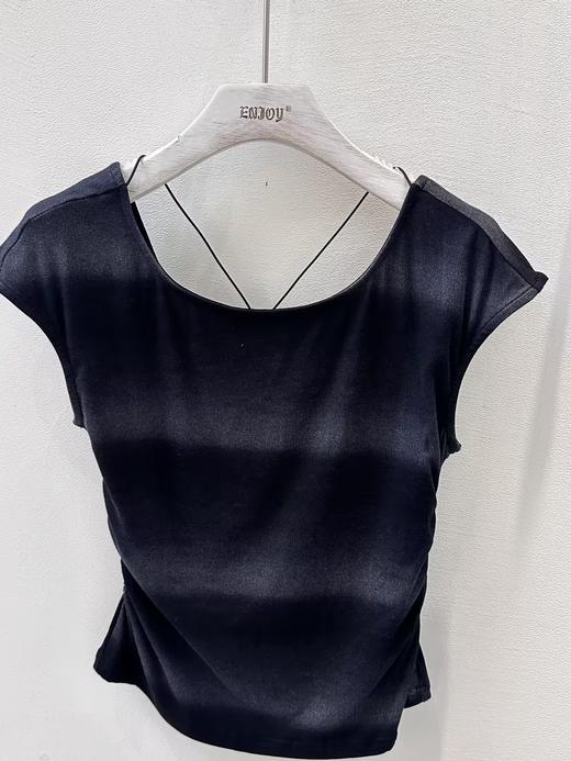 【门店同款】ENJOY夏季渐变后背设计小上衣 158146616 商品图0